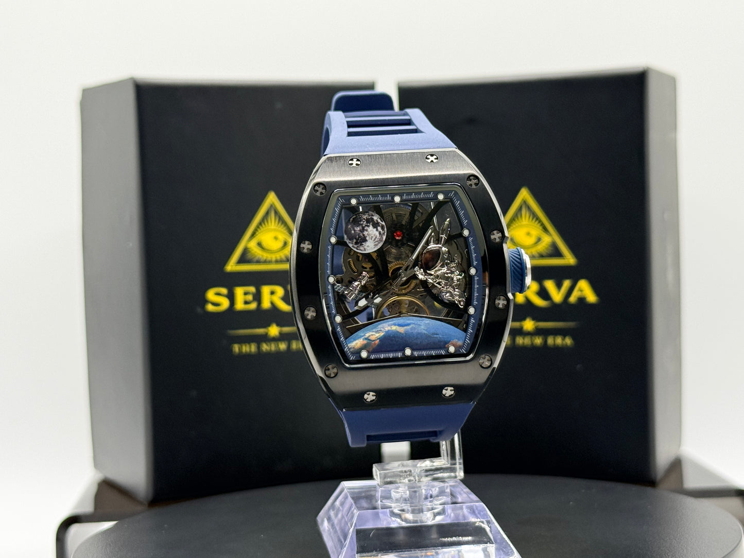 👑 Serva® Lunar Blue – Automatic