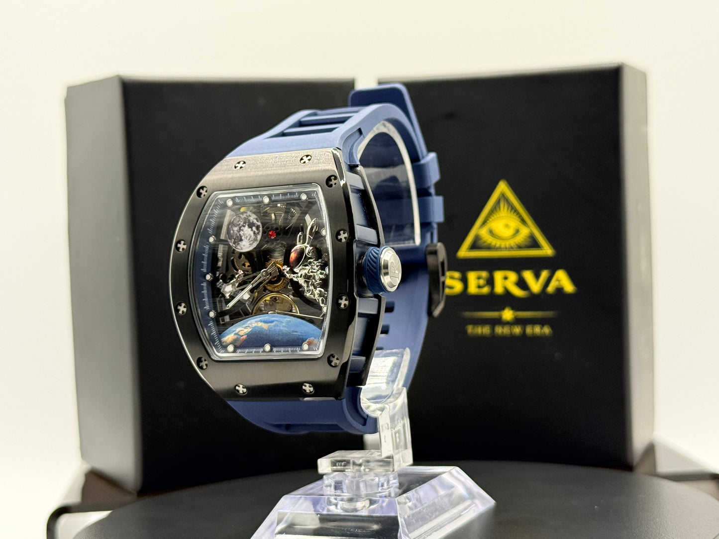 👑 Serva® Lunar Blue – Automatic