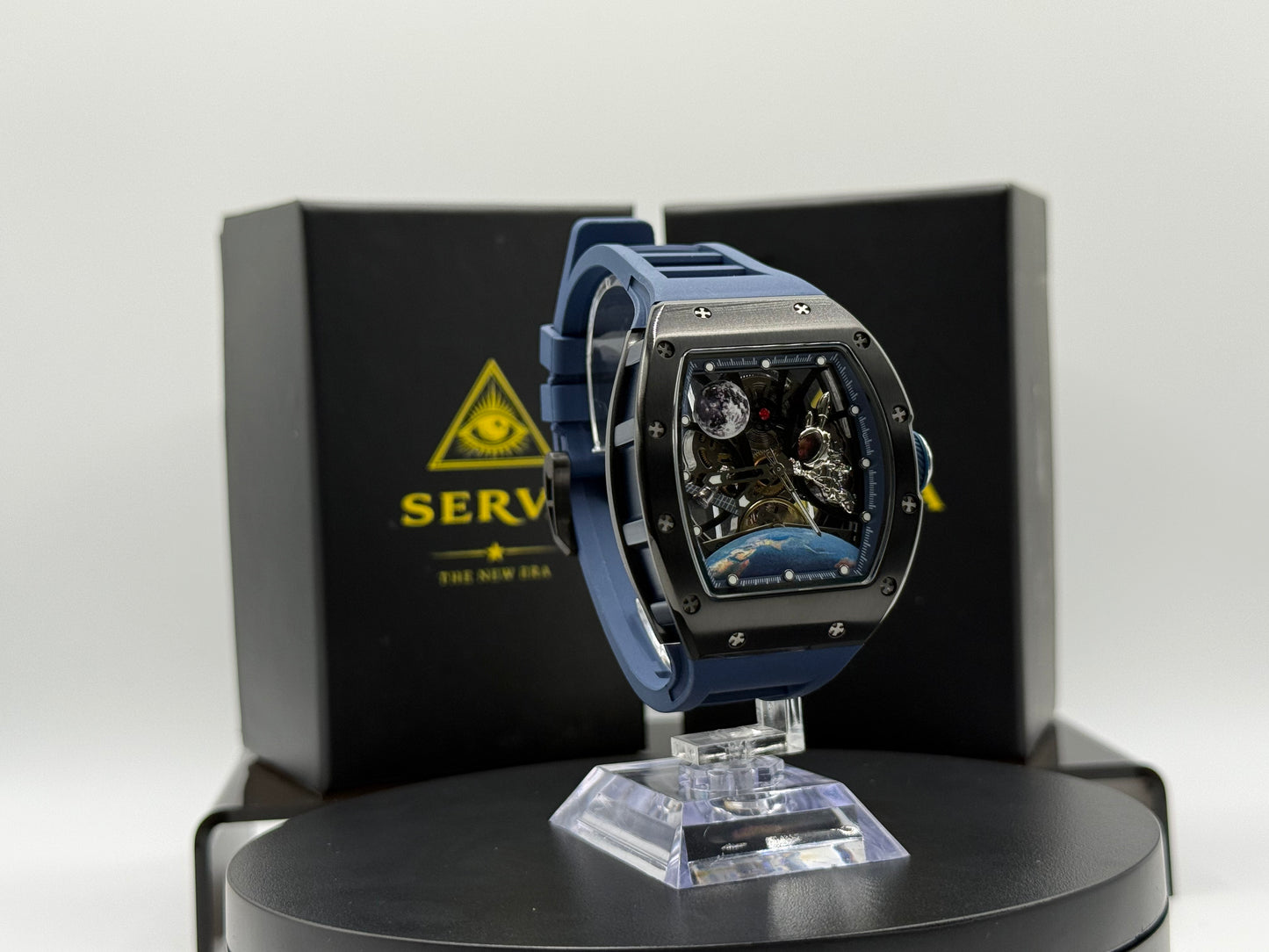 👑 Serva® Lunar Blue – Automatic