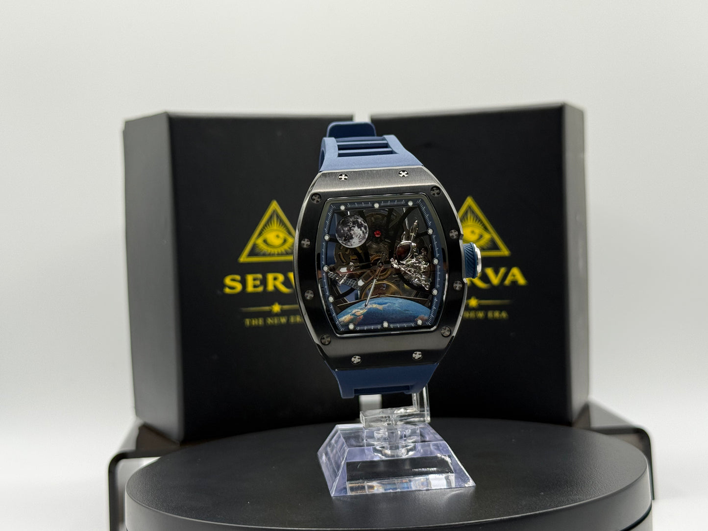 👑 Serva® Lunar Blue – Automatic