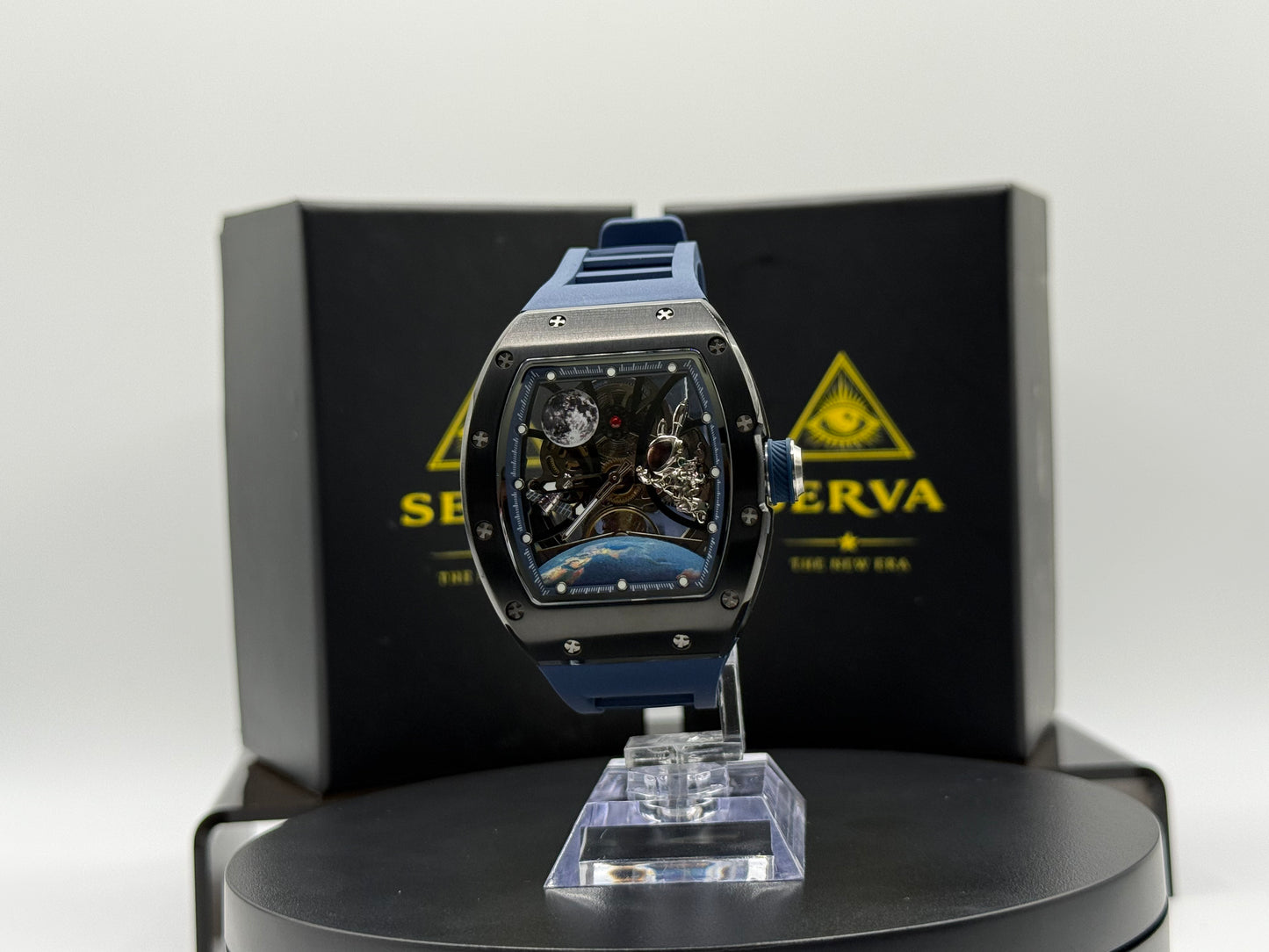 👑 Serva® Lunar Blue – Automatic