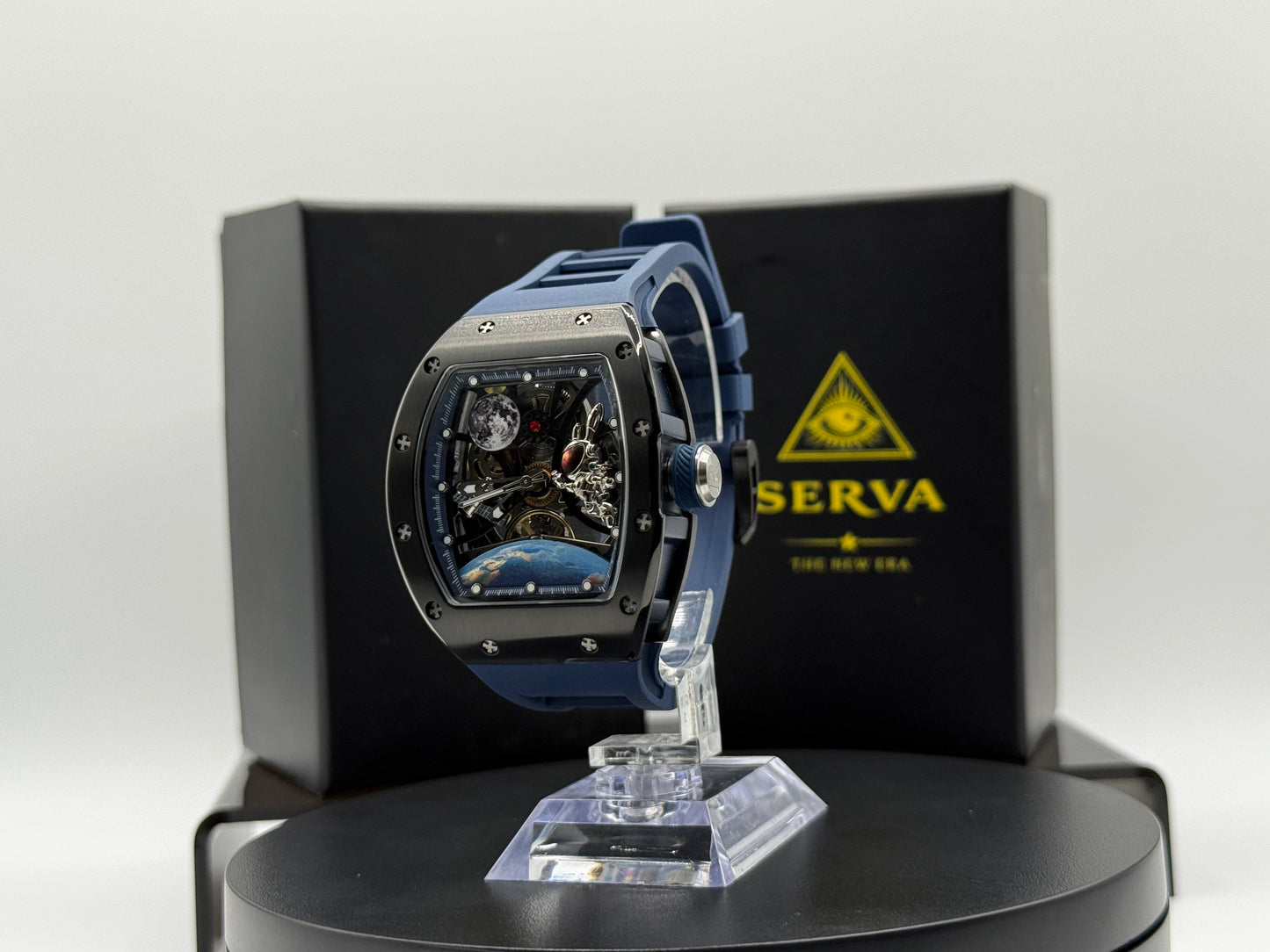 👑 Serva® Lunar Blue – Automatic
