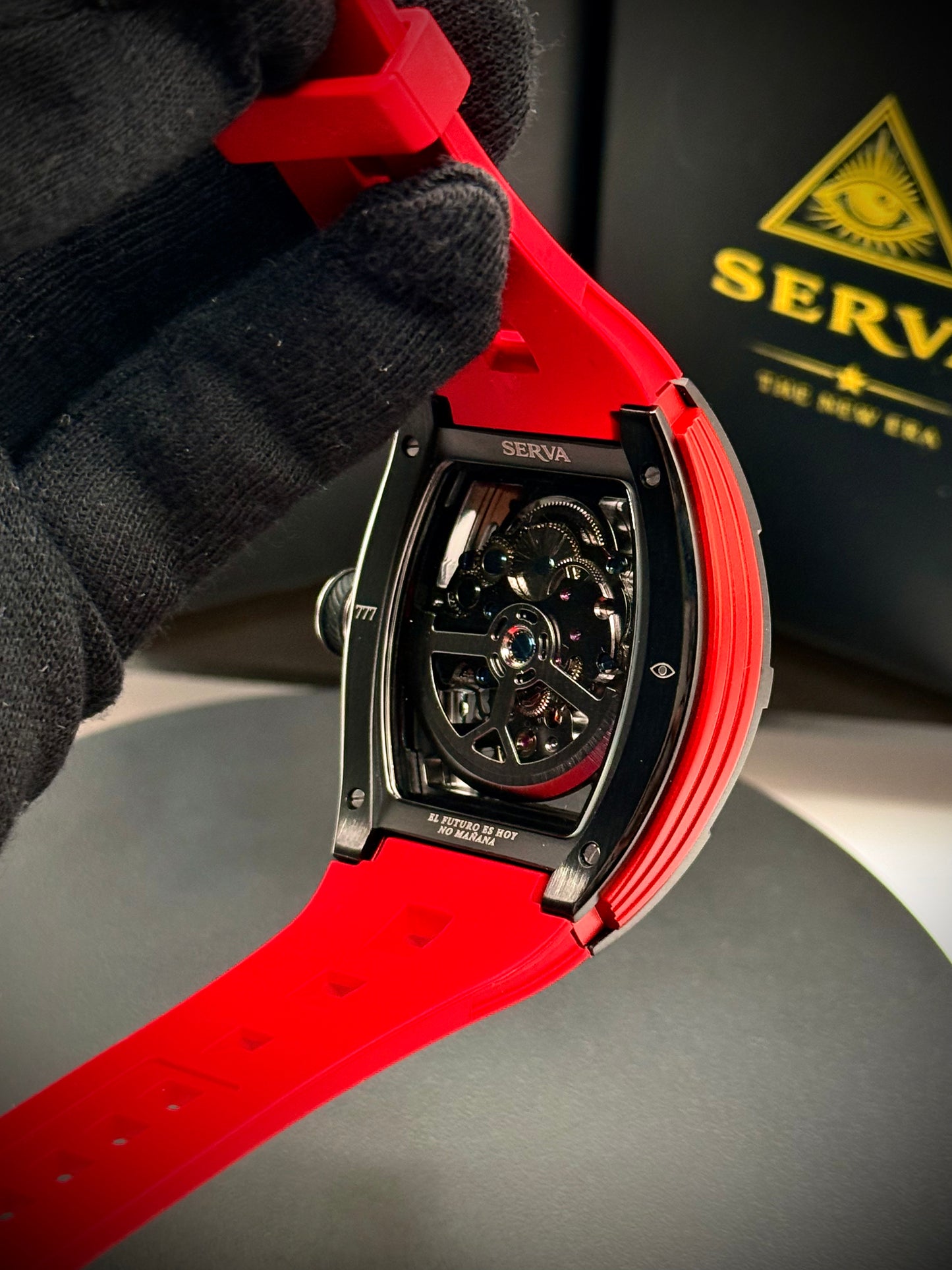 🔥 Serva® Inferno Red – Automatic