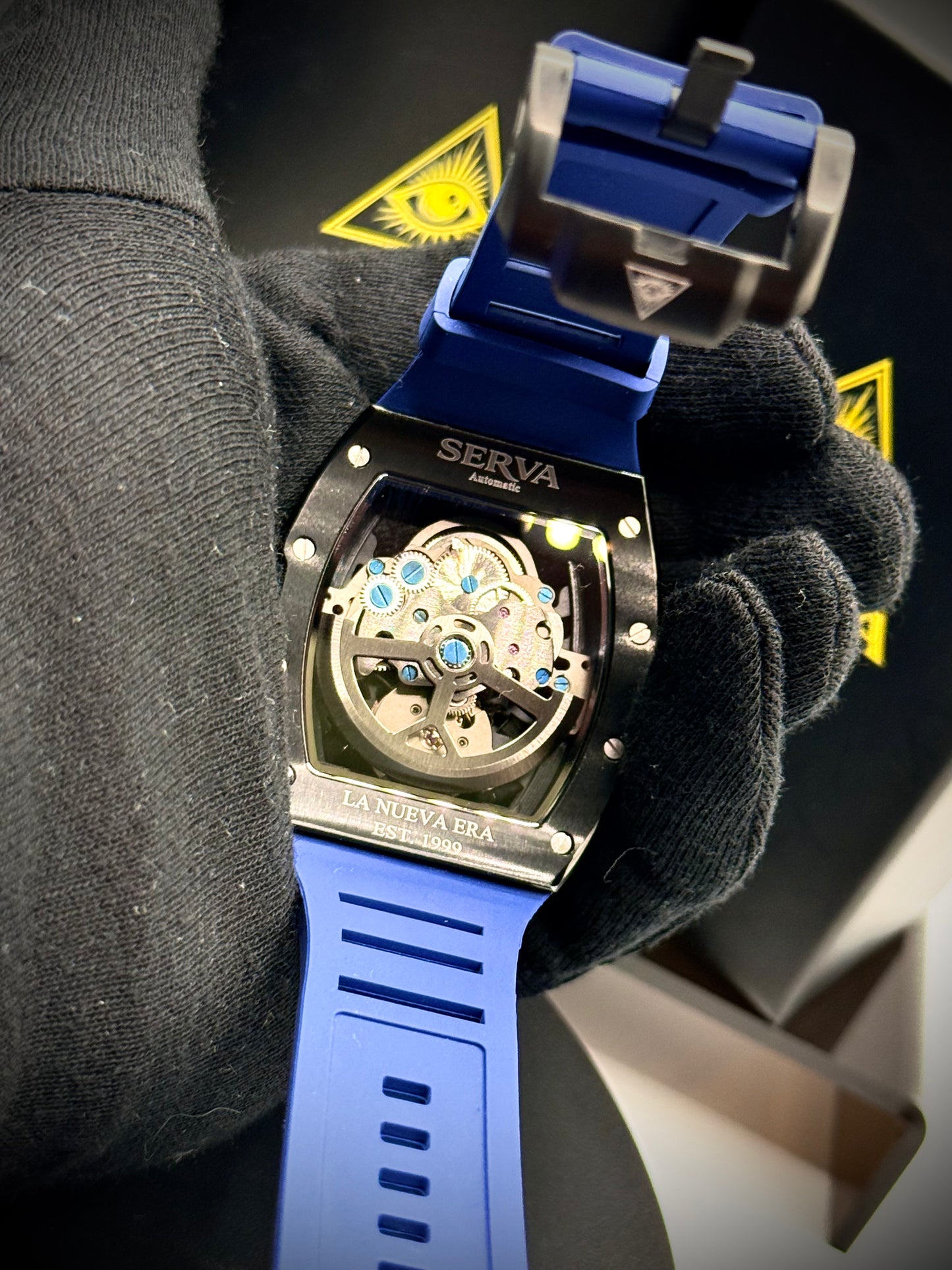 👑 Serva® Lunar Blue – Automatic