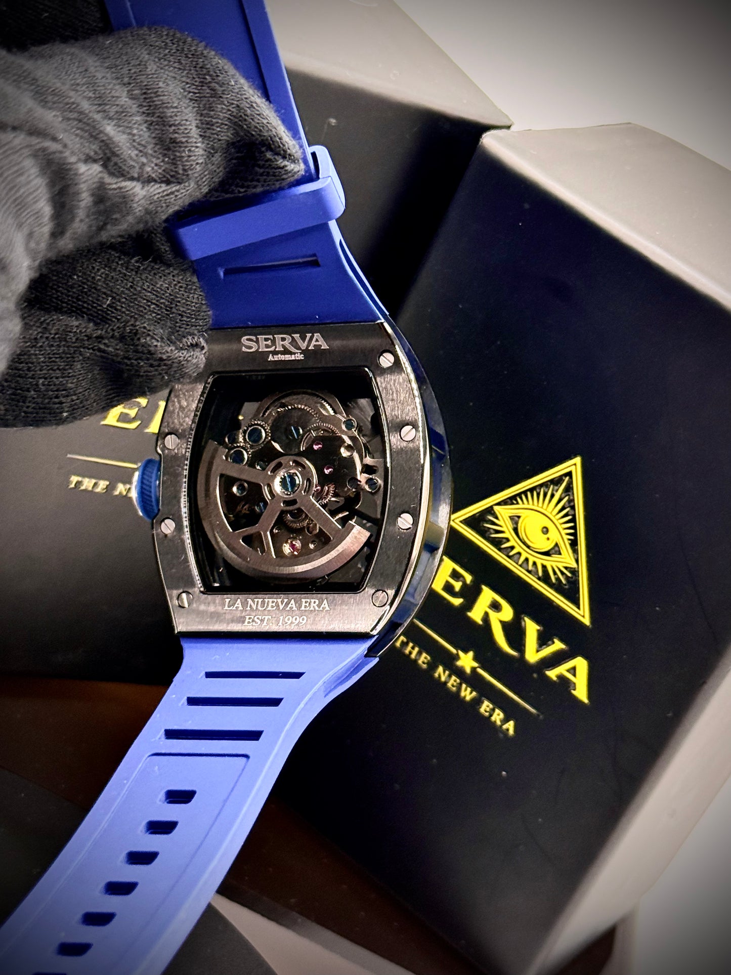 👑 Serva® Lunar Blue – Automatic
