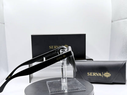 SERVA Buff Polarized Blue
