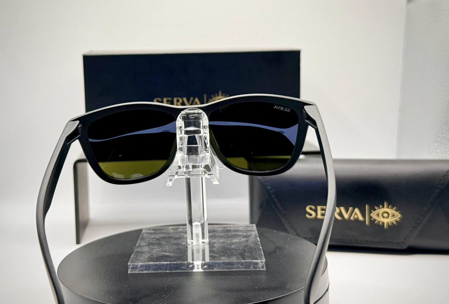 SERVA Buff Polarized Blue