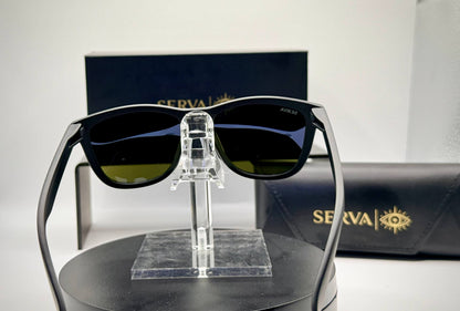 SERVA Buff Polarized Blue