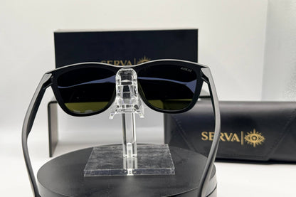 SERVA Buff Polarized Blue